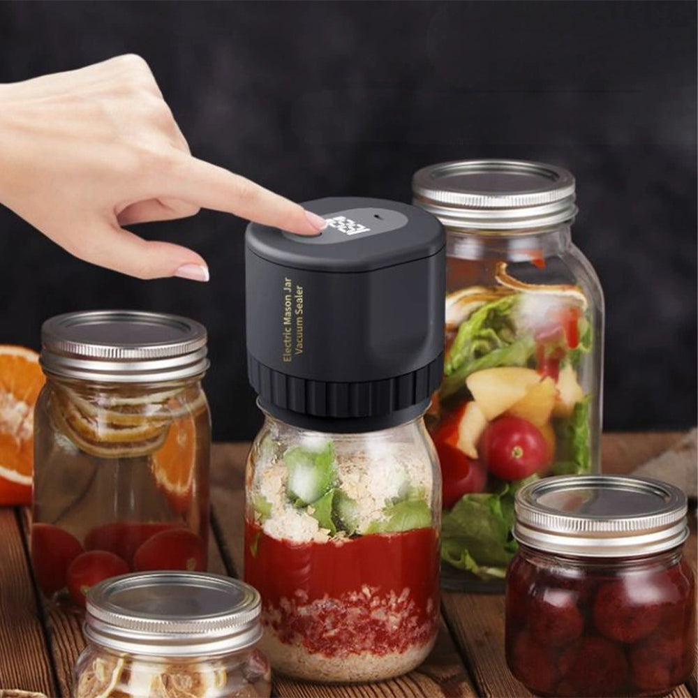 Electric Mason Jar Vacuum Sealer for Food Storage_5