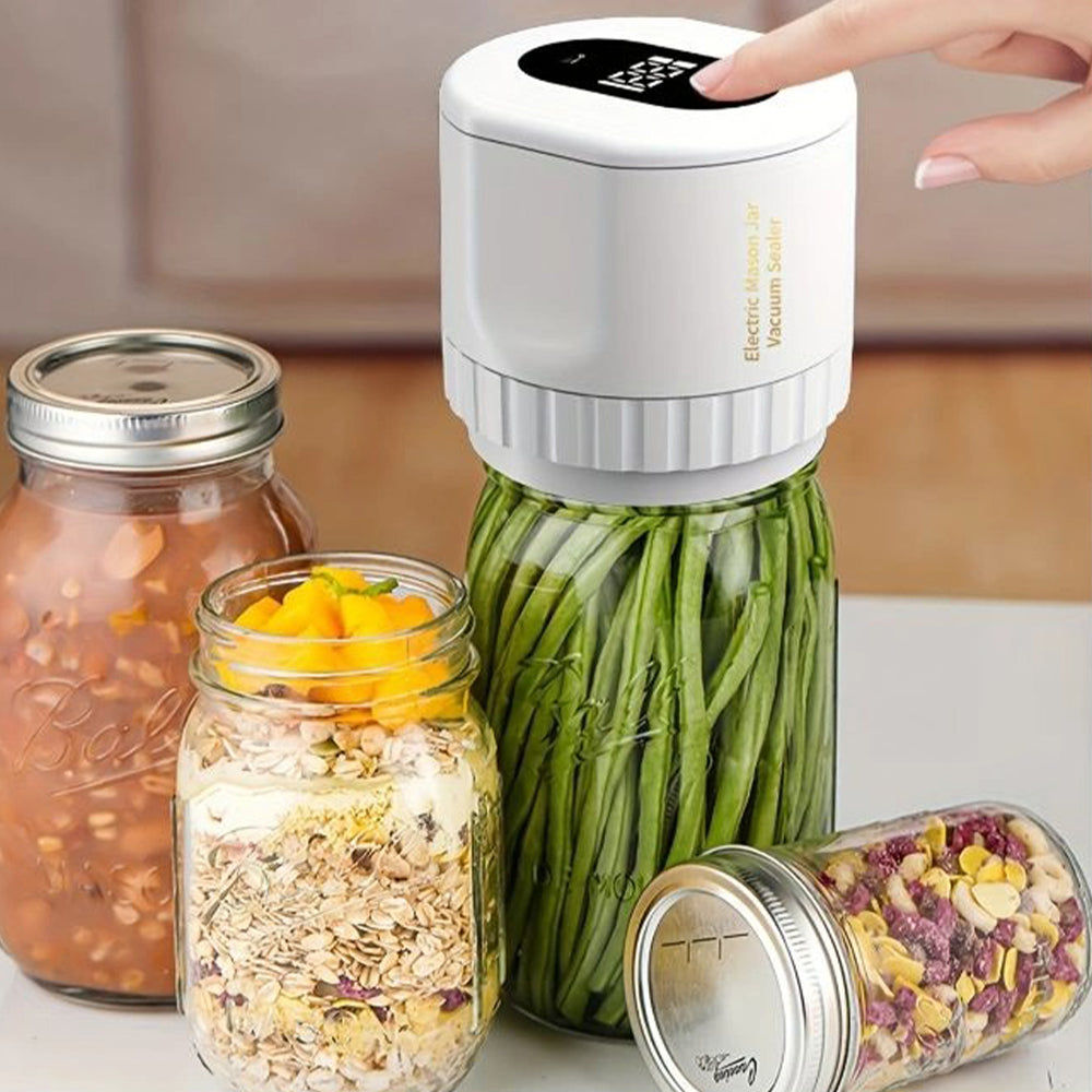 Electric Mason Jar Vacuum Sealer for Food Storage_6
