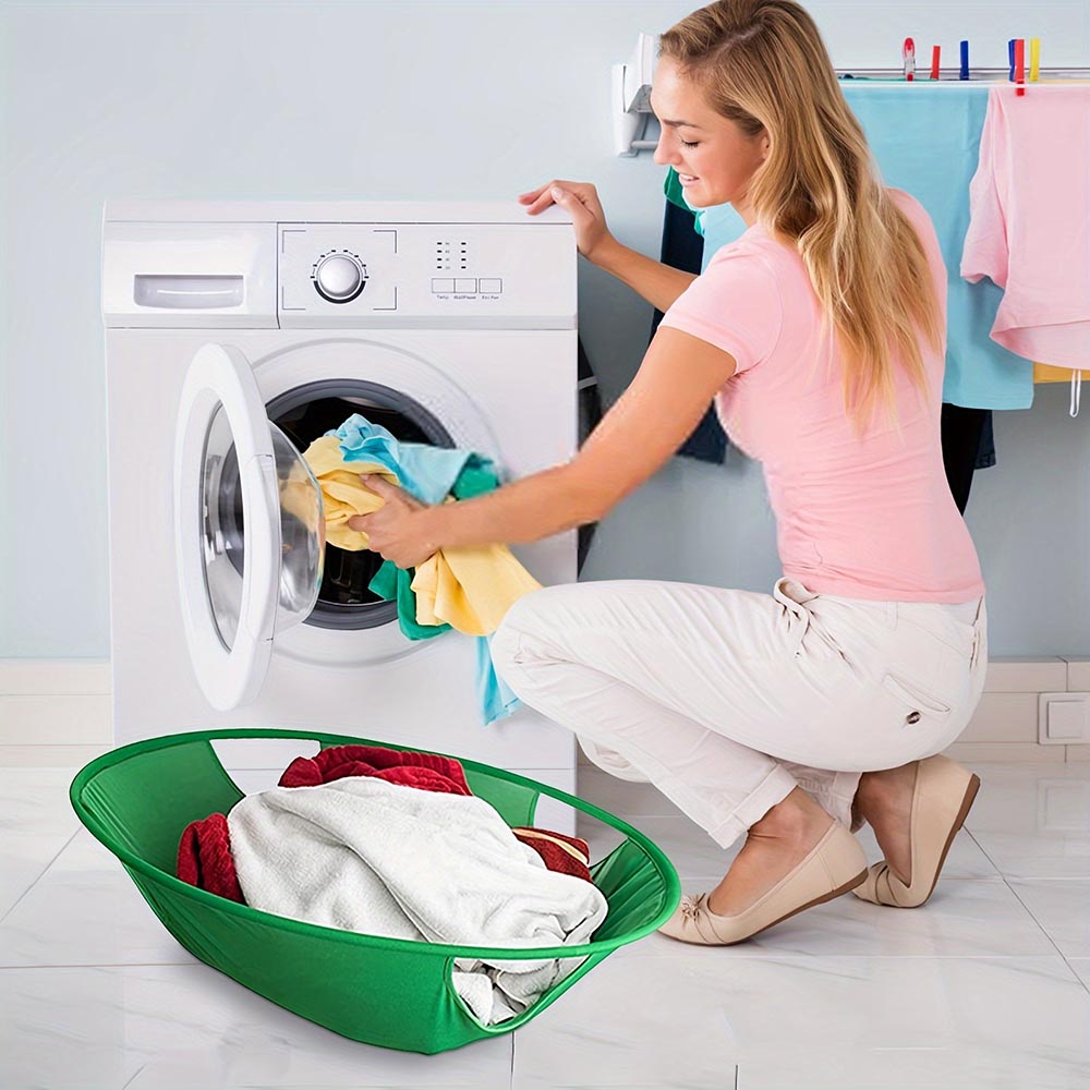 Portable and Collapsible Popup Laundry Hamper_6