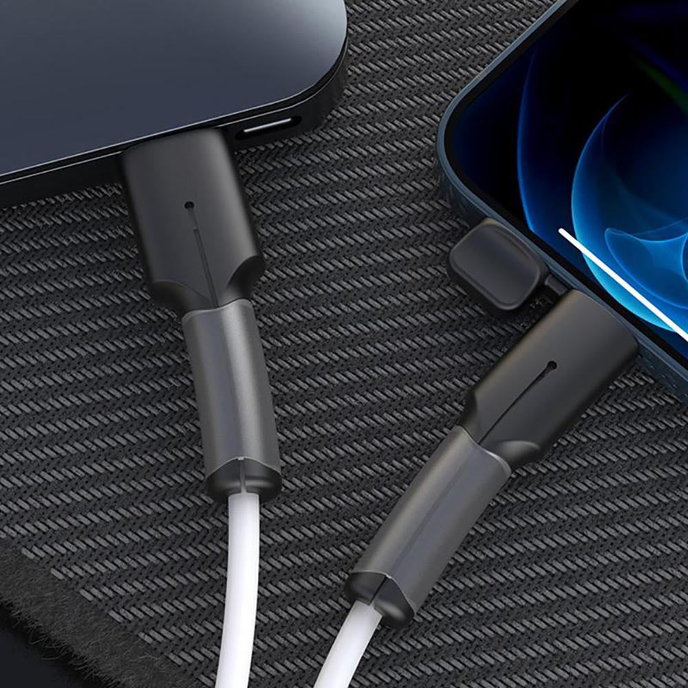 Mobile Phone Data Cable Protective Cover Silicone Anti-break Charging Cable Protective Cover With Dust Cap_13