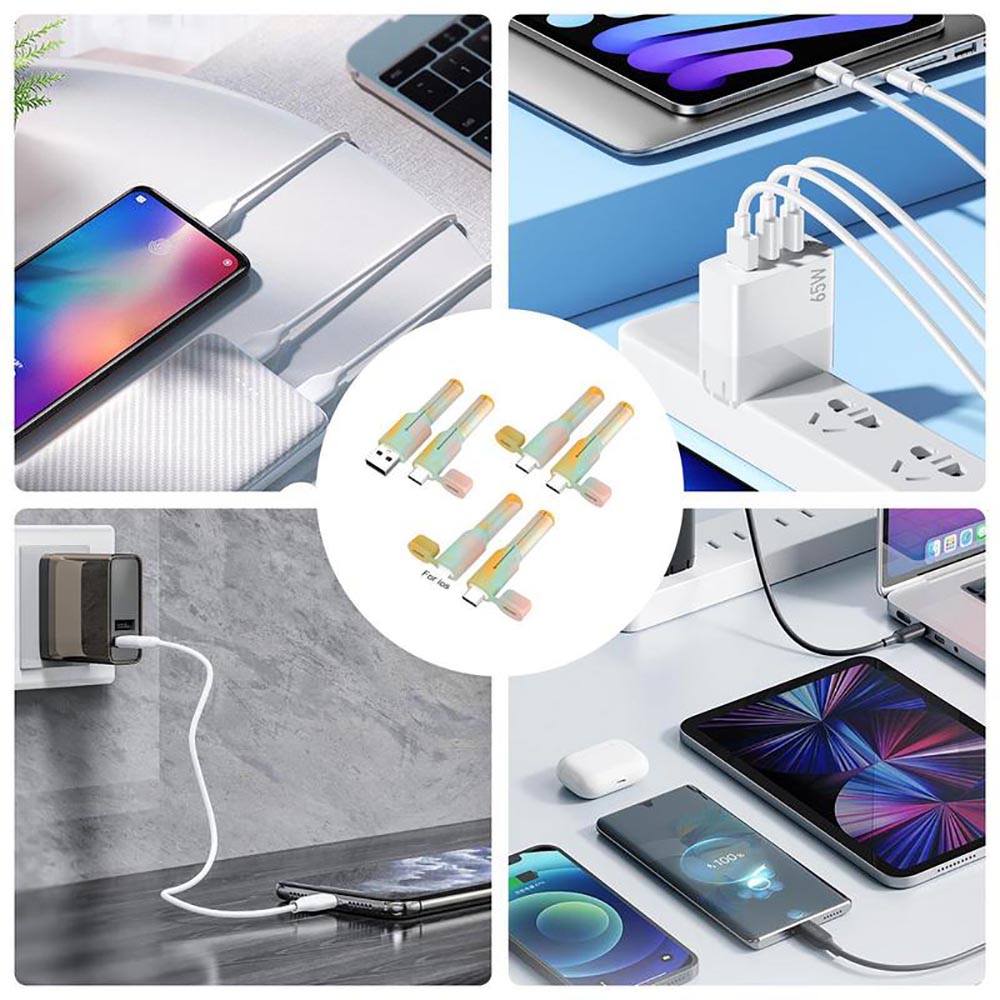 Mobile Phone Data Cable Protective Cover Silicone Anti-break Charging Cable Protective Cover With Dust Cap_15
