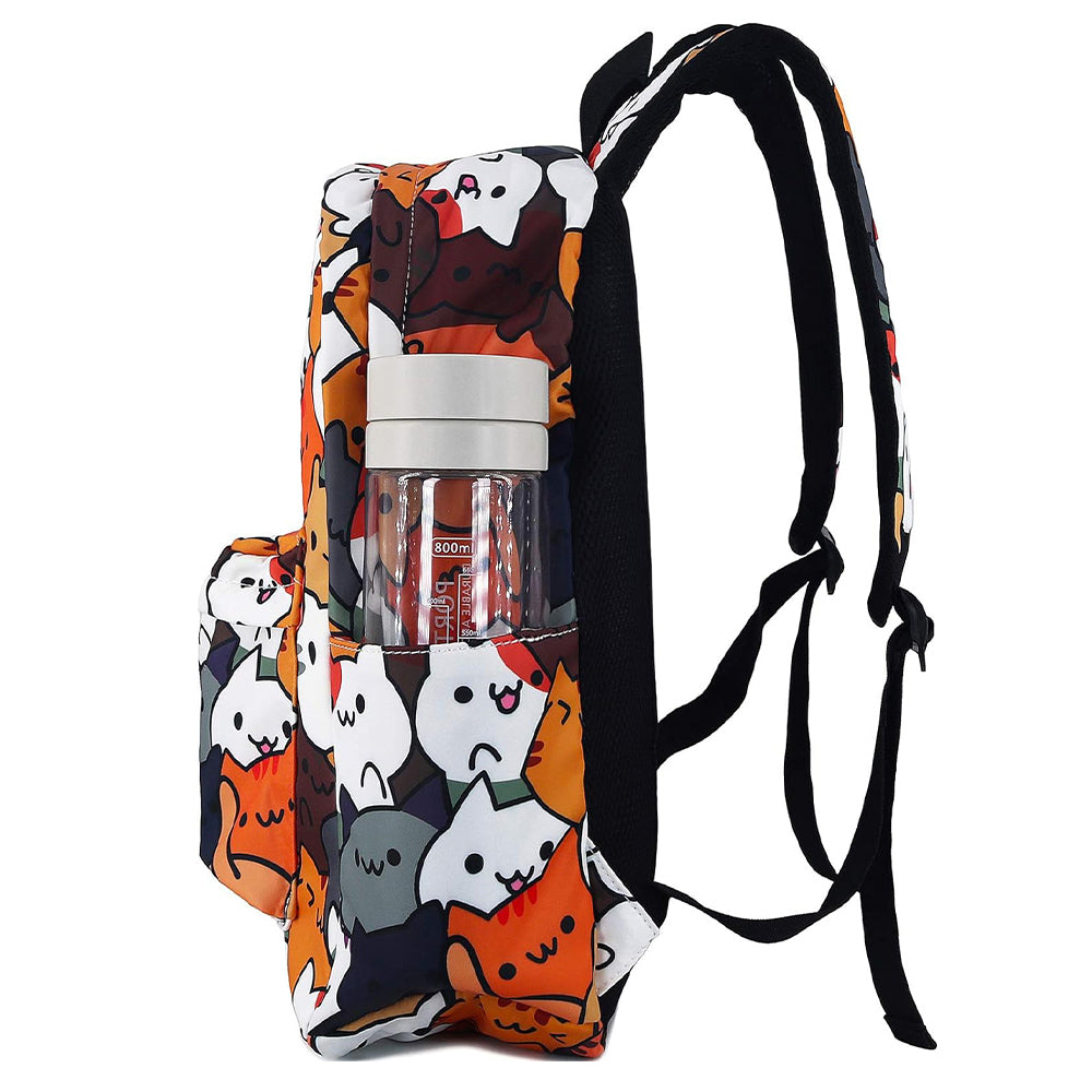Cartoon Print Backpack for Girls and Boys_2