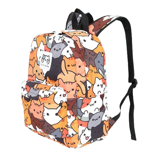 Cartoon Print Backpack for Girls and Boys_1