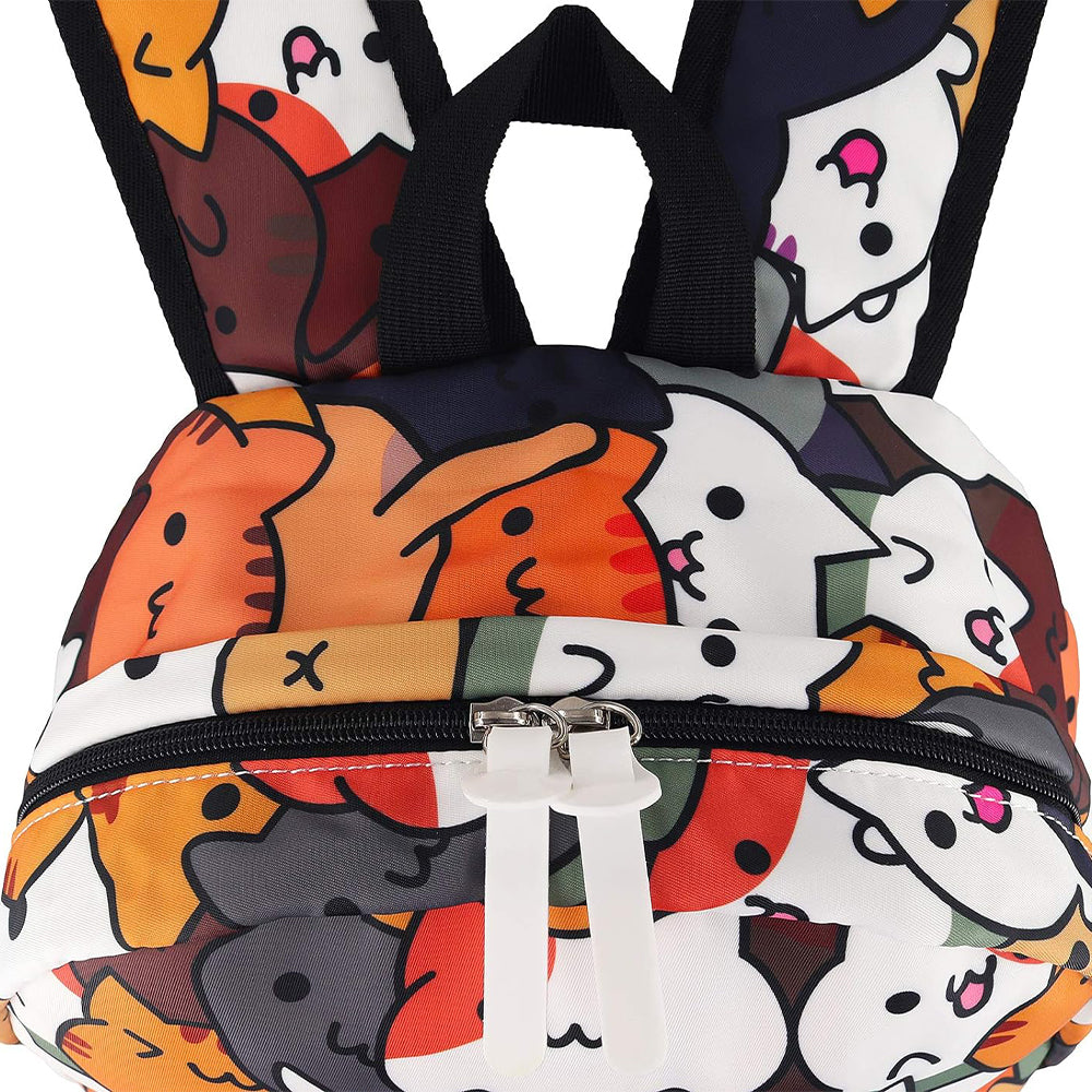 Cartoon Print Backpack for Girls and Boys_5