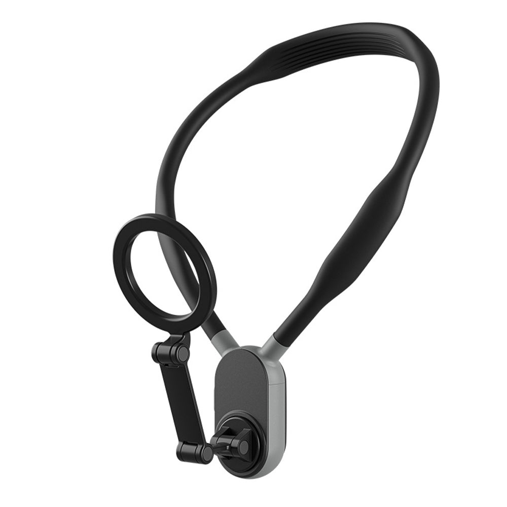 Hand Free Magnetic Vlog Phone Neck Mount Holder for Mobile Phone Accessory_3