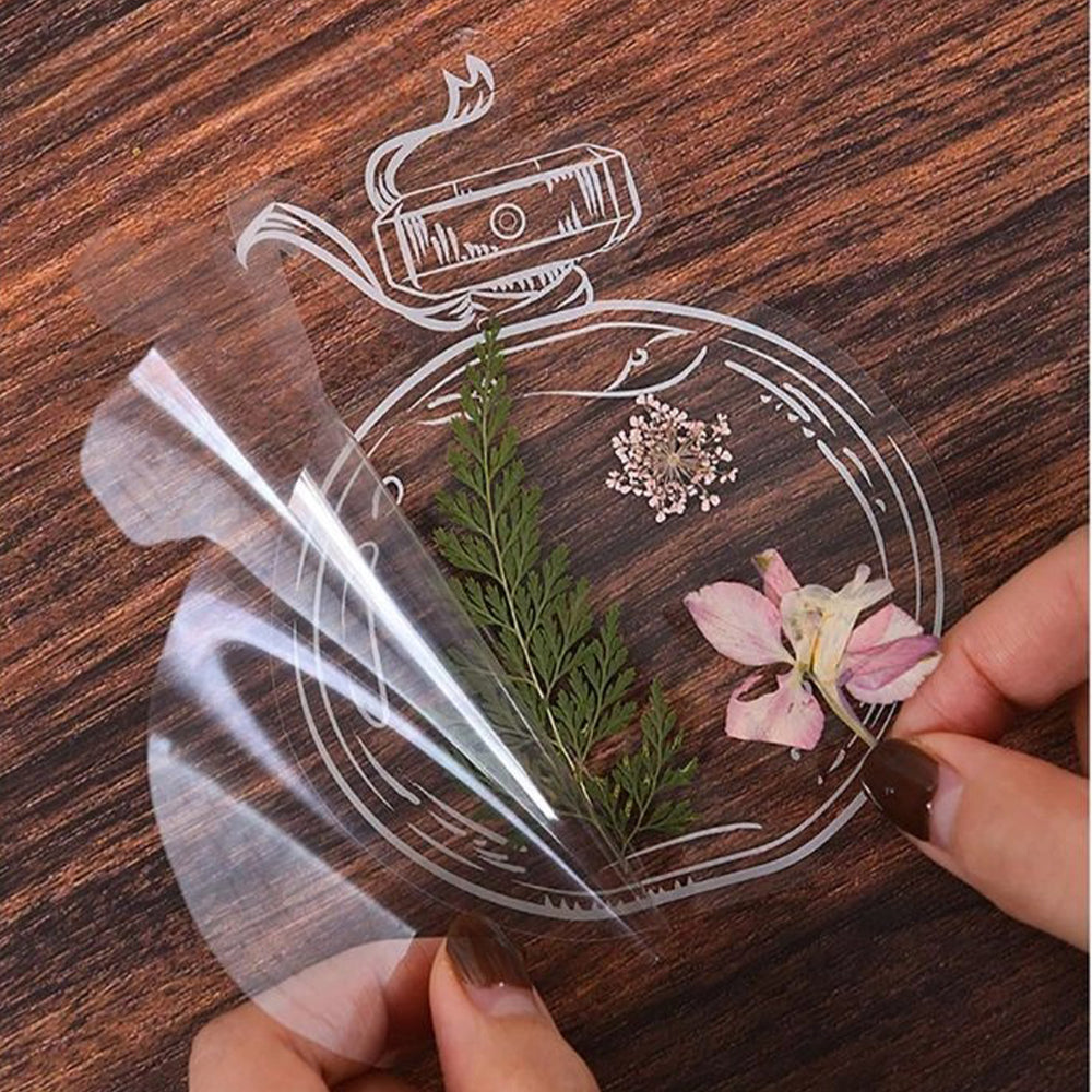 20pcs Handmade Transparent Dried Flower Bookmark_17