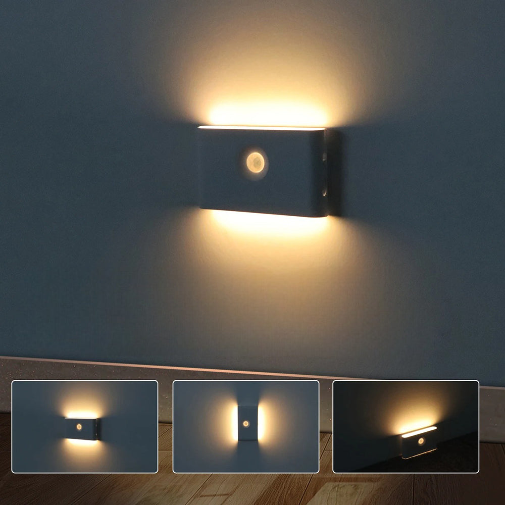 Motion Sensor LED Nightlight for Home, Bedroom and Stair - USB Rechargeable_8