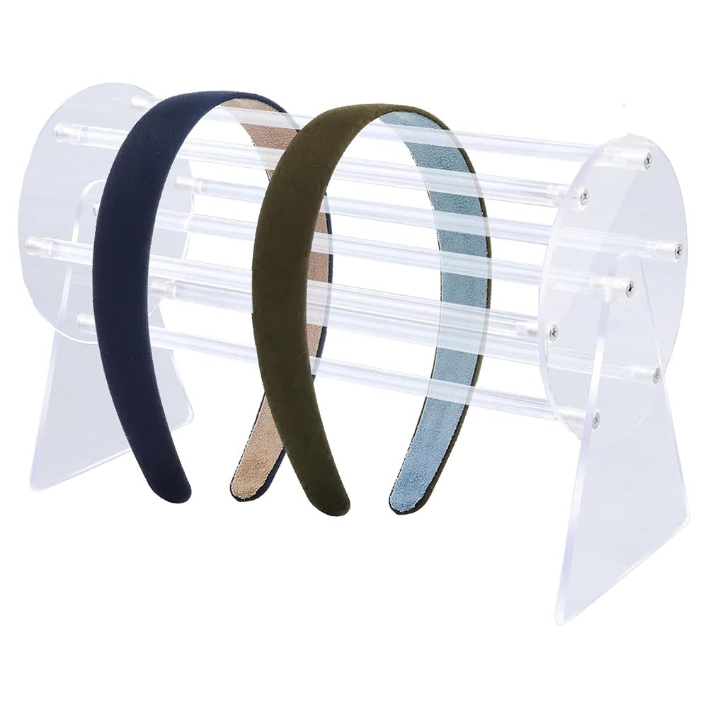 360-Degree Acrylic Claw Clip and Hair Clip Organizer and Storage Holder_1