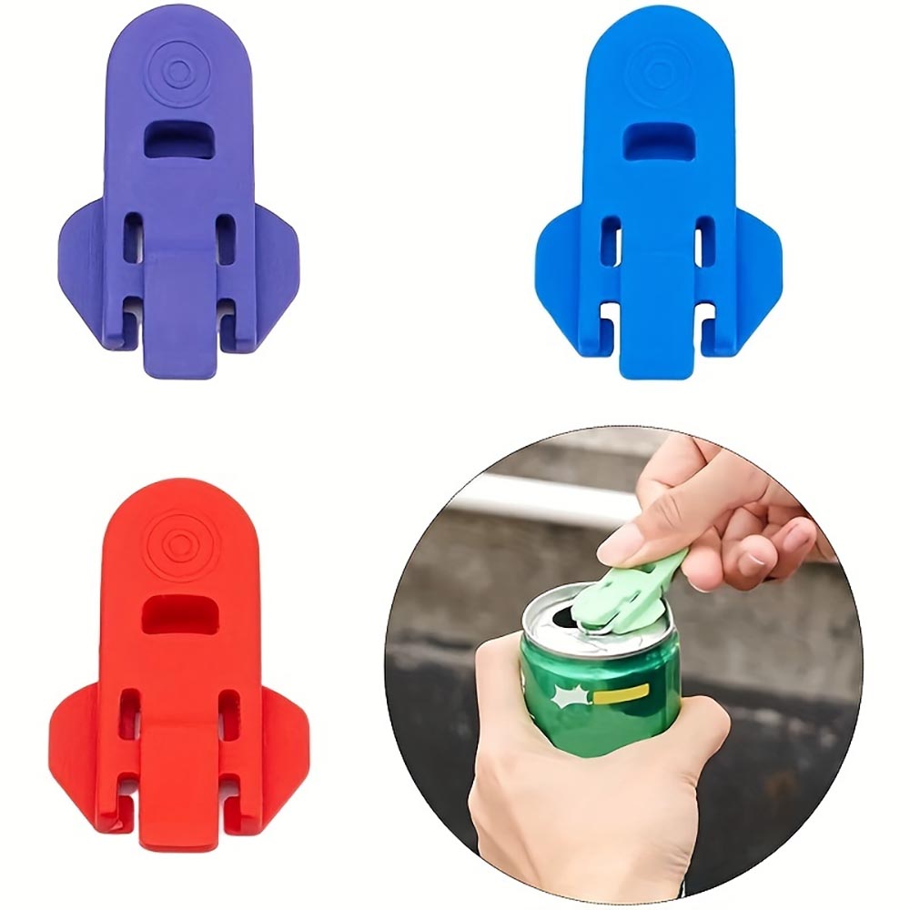 6pcs Dustproof And Insect Proof Simple Handheld Can Opener For Beer And Soda_9