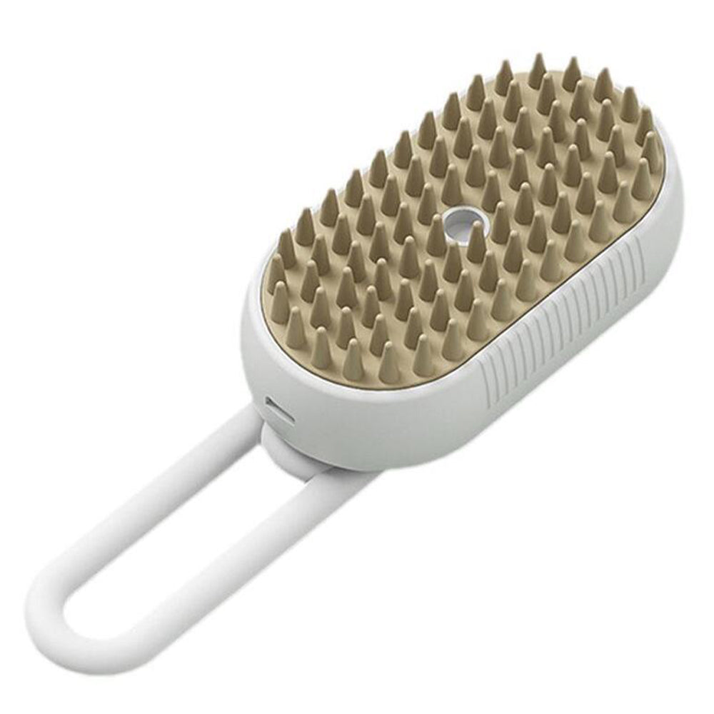 Self-Cleaning Hair Removal Cat Steamy Brush with Massage Function - USB Rechargeable_4