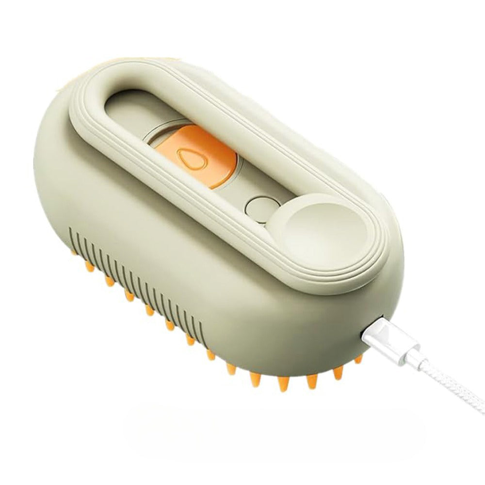 Self-Cleaning Hair Removal Cat Steamy Brush with Massage Function - USB Rechargeable_6