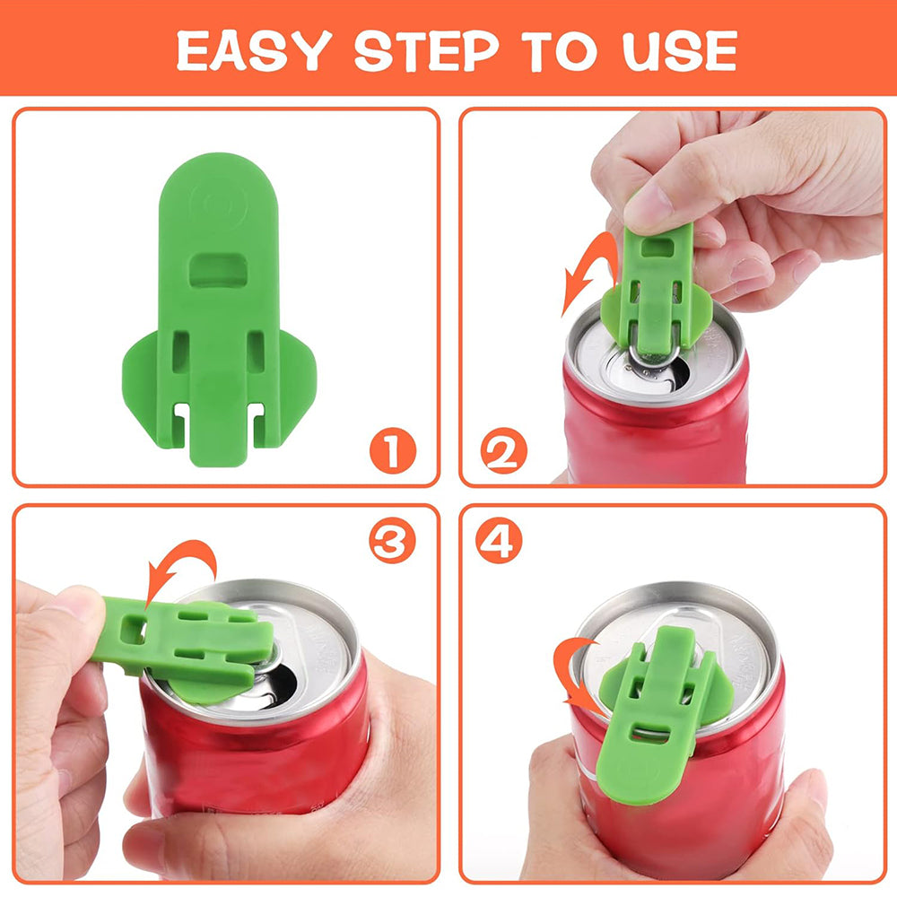 6pcs Dustproof And Insect Proof Simple Handheld Can Opener For Beer And Soda_13