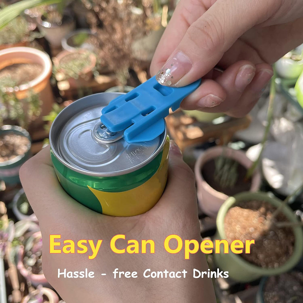 6pcs Dustproof And Insect Proof Simple Handheld Can Opener For Beer And Soda_6