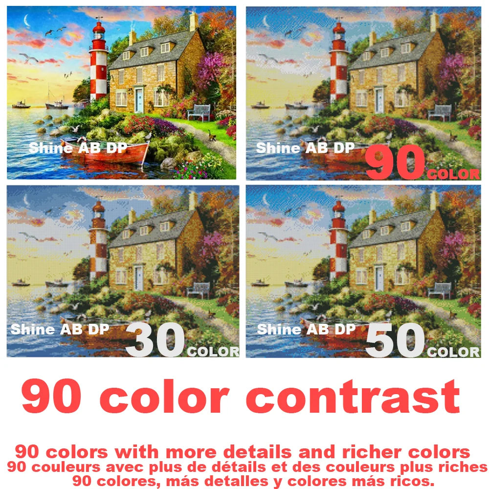 90 Colors AB DIY Diamond Painting Lilo And Stitch Embroidery 5D Full Cartoon Mosaic Picture Home Decor Disney Children's Gifts