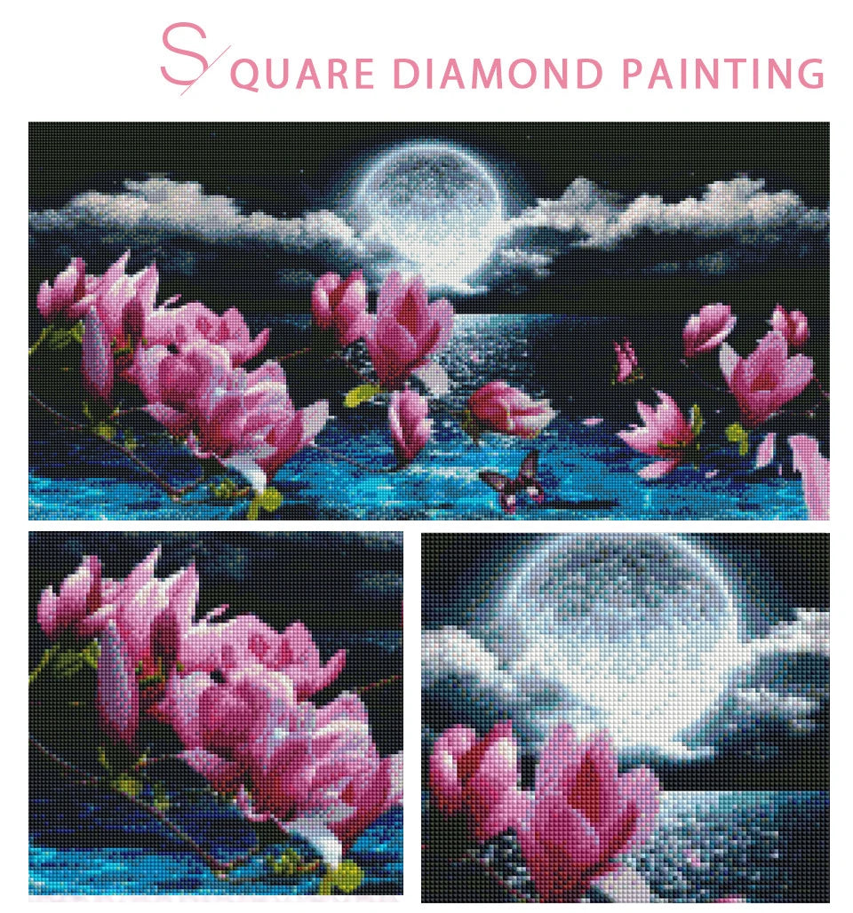 Large Waterfall Diamond Painting Landscape 5D DIY Diamond Embroidery Rhinestone Art Picture Cross Stitch Home Decoration A40