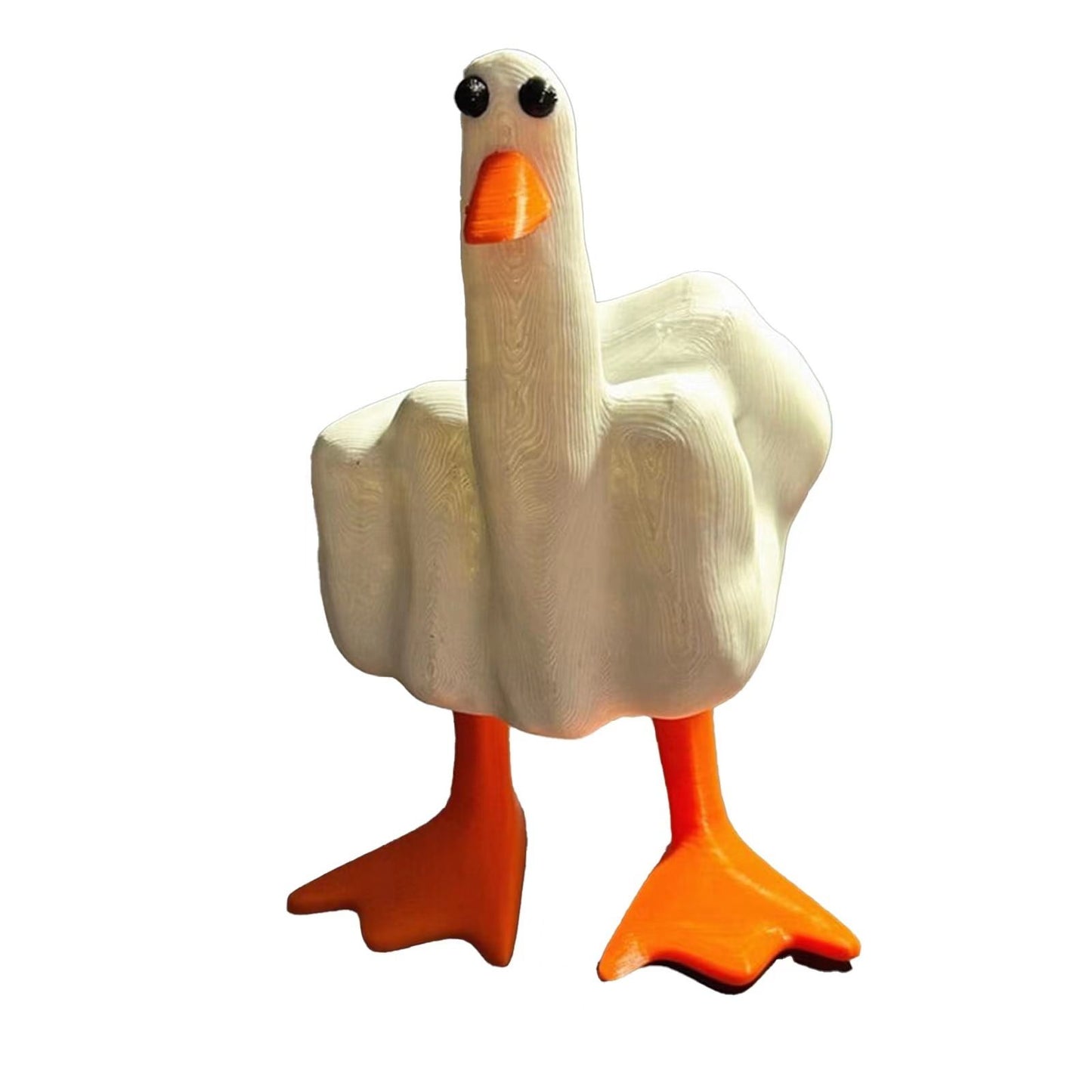 Middle Finger Duck Figurines Ornament Resin Duck Figurine Middle Figurine Finger Crafts Ornaments for Home Garden Decoration