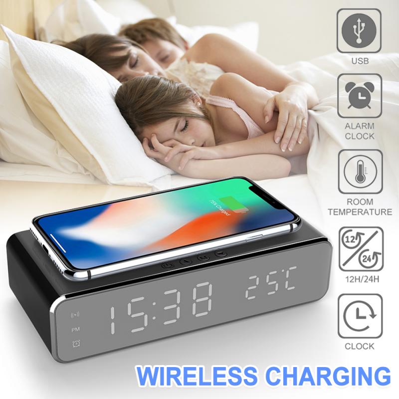 Wireless charger LED temperature alarm- USB Powered_4