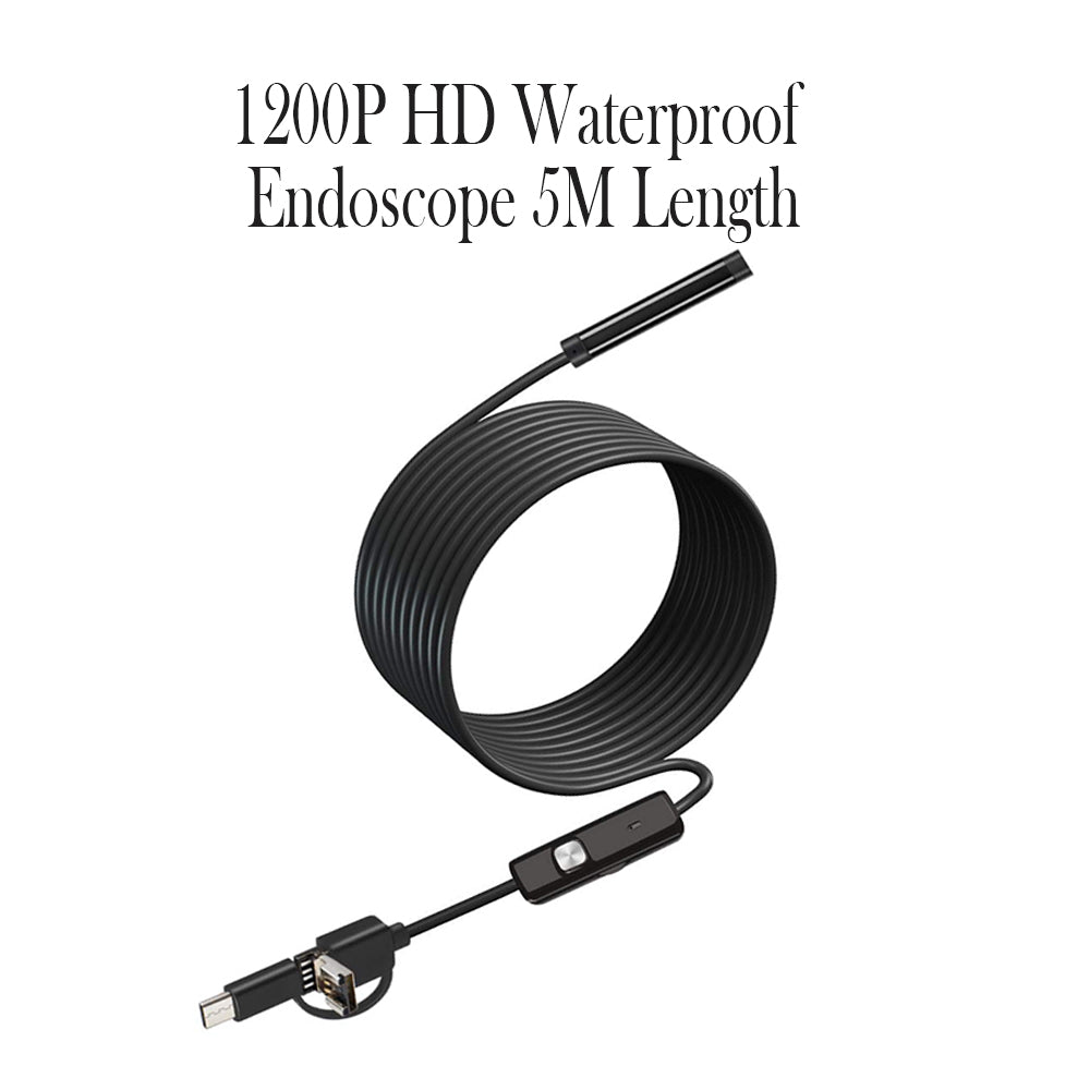 1200P HD Waterproof Endoscope 5M Length- USB Powered_4