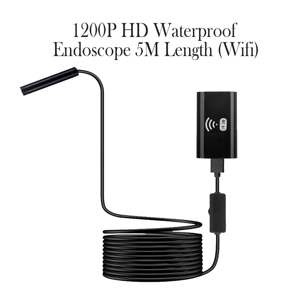 1200P HD Waterproof Endoscope 5M Length- USB Powered_5