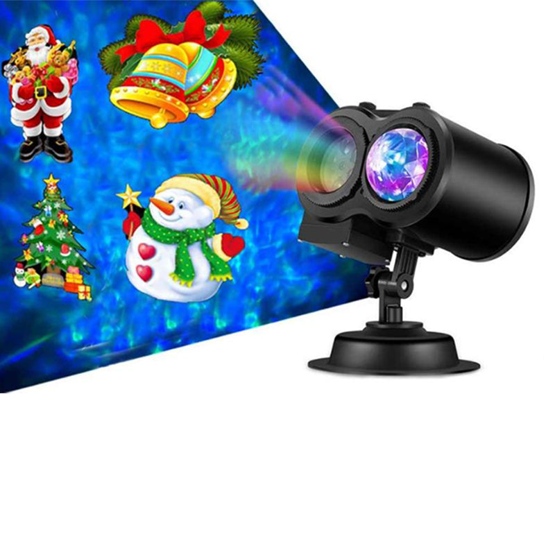 2 in 1 Holiday Projector Lights with 16 Film Options - AU,EU,UK,US Plug_1