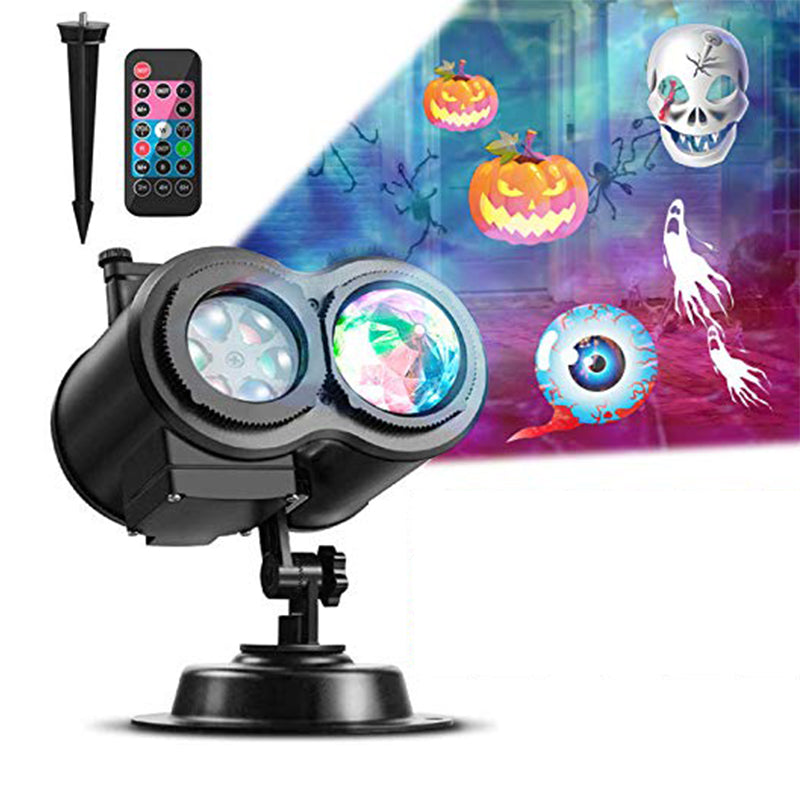 2 in 1 Holiday Projector Lights with 16 Film Options - AU,EU,UK,US Plug_2