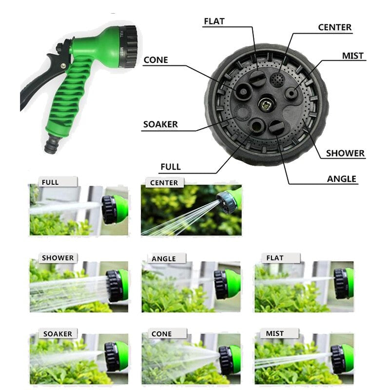 High Pressure Expandable Retractable Garden and Car Hose_6