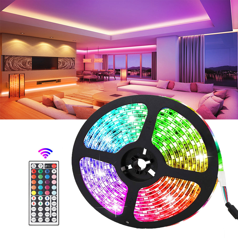 Remote Controlled LED Light Strips with Power Adapter_1