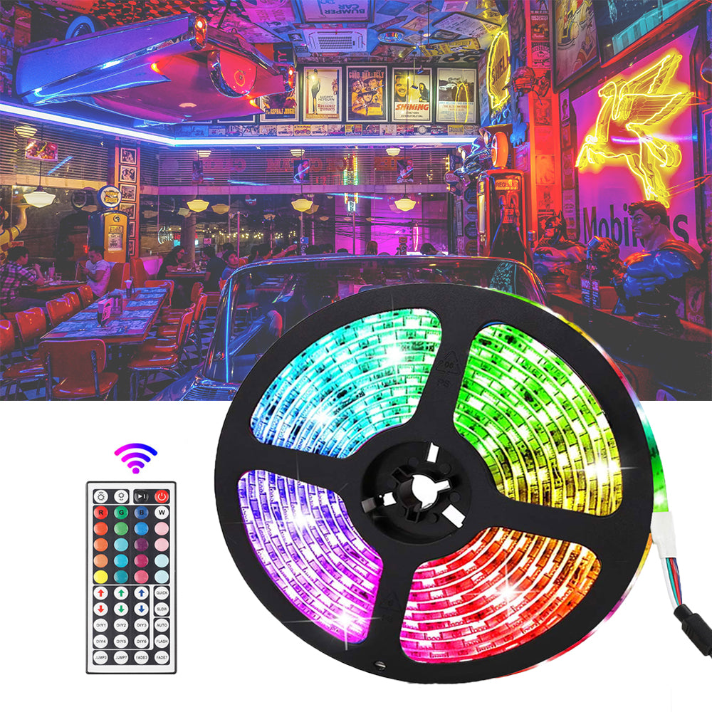 Remote Controlled LED Light Strips with Power Adapter_3