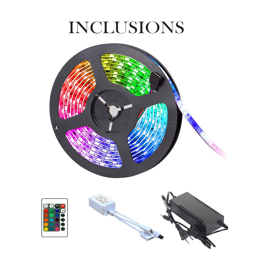 Remote Controlled LED Light Strips with Power Adapter_11
