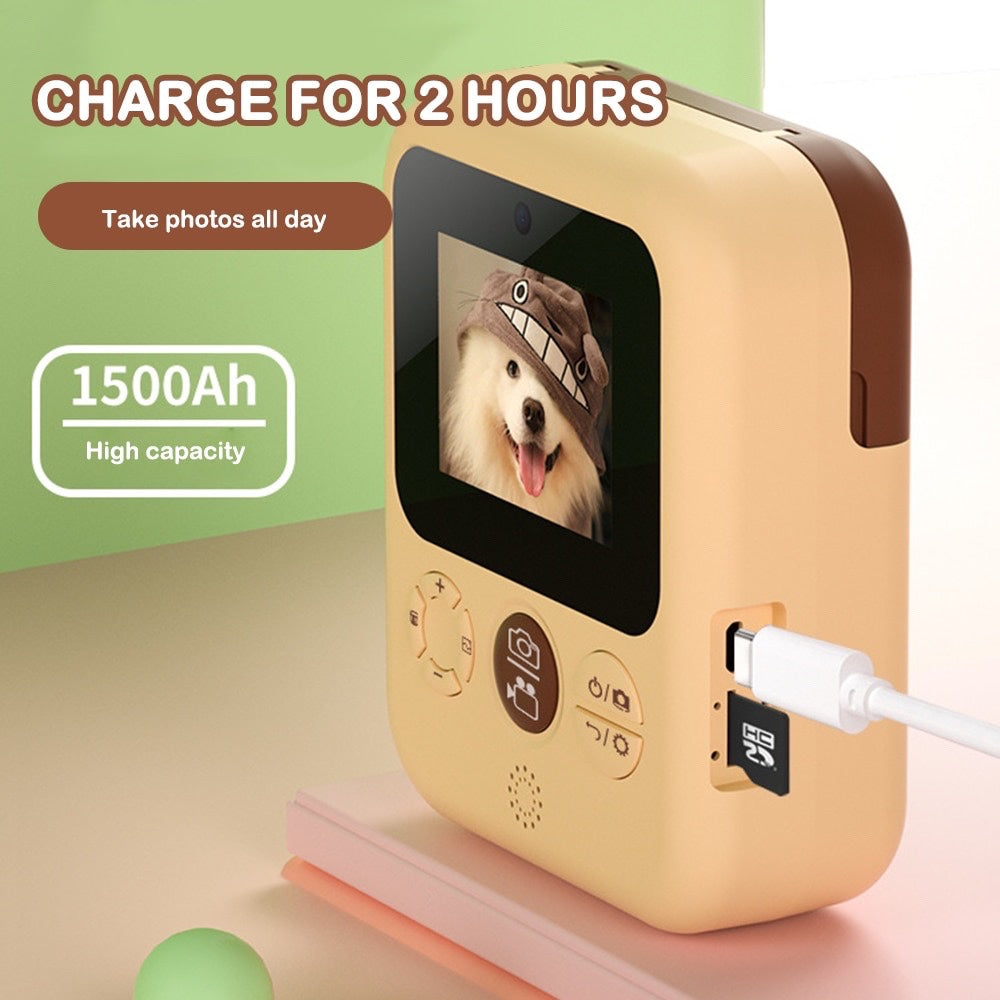 Thermal Printing Children's Camera dual cameras with 2.4 inch HD screen- USB Charging_11