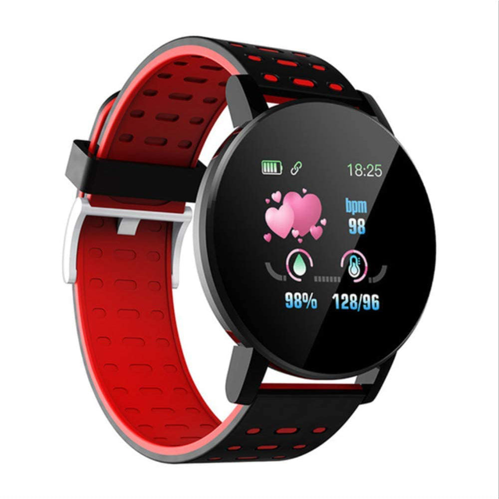 Bluetooth Smartwatch Blood Pressure Monitor Unisex and Fitness Tracker- USB Charging_5