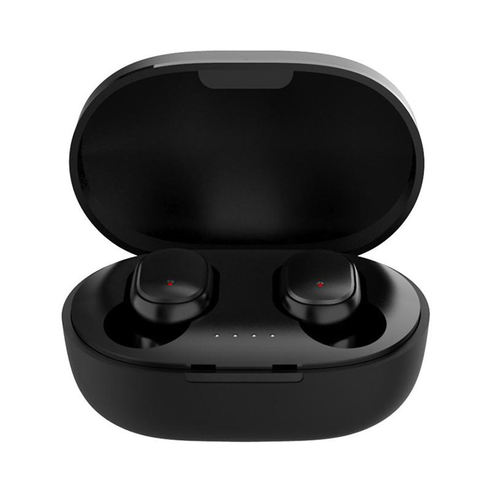 Wireless Headphones Stereo Headset Mini Earbuds with Mic- USB Charging_0