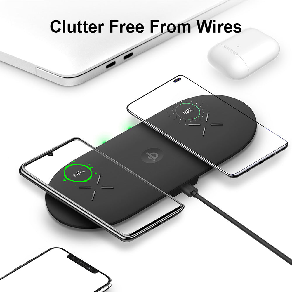 18W 3-in-1 Fast Charging Wireless QI Charger Pad for Apple, Samsung, Apple Watch and AirPods_5