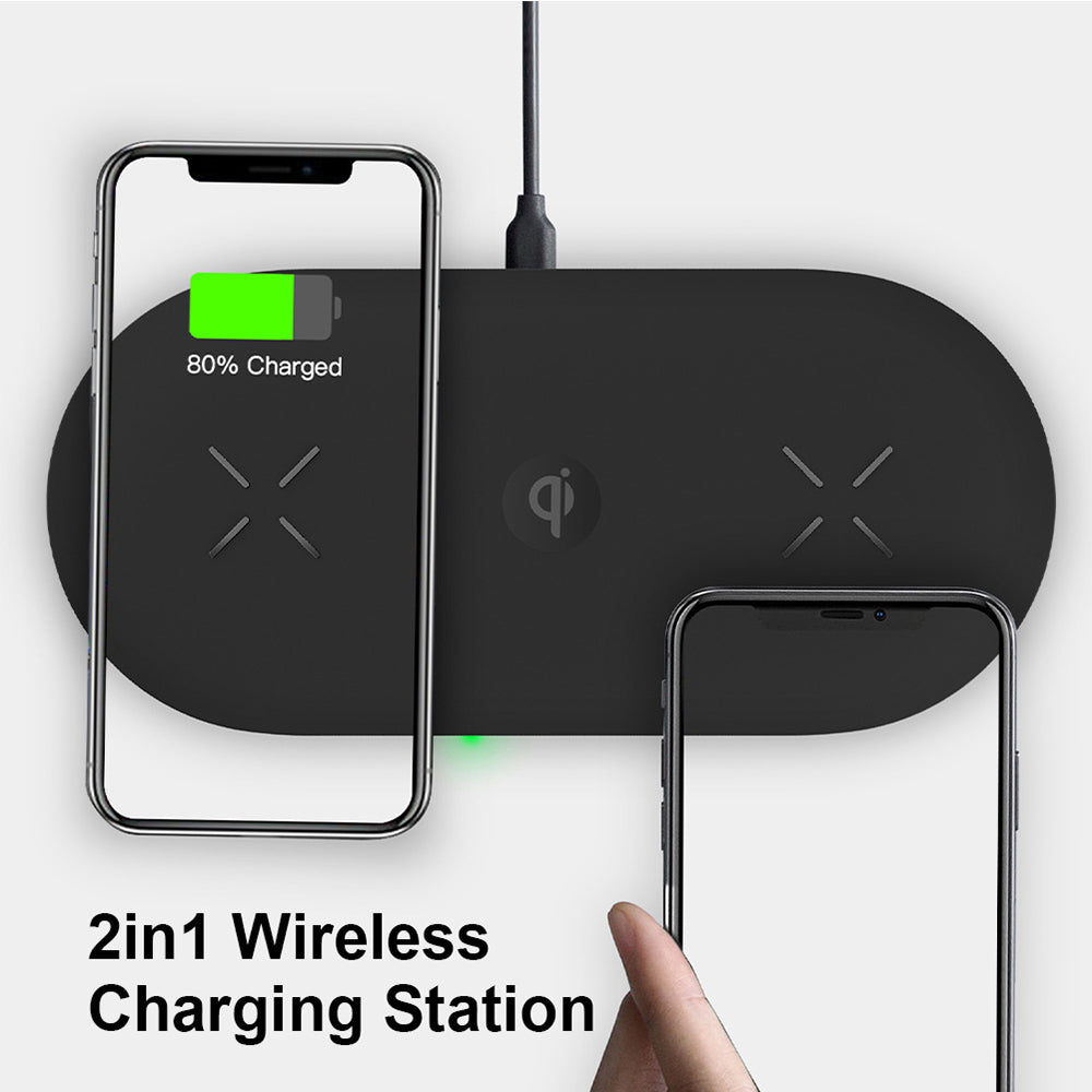 18W 3-in-1 Fast Charging Wireless QI Charger Pad for Apple, Samsung, Apple Watch and AirPods_6