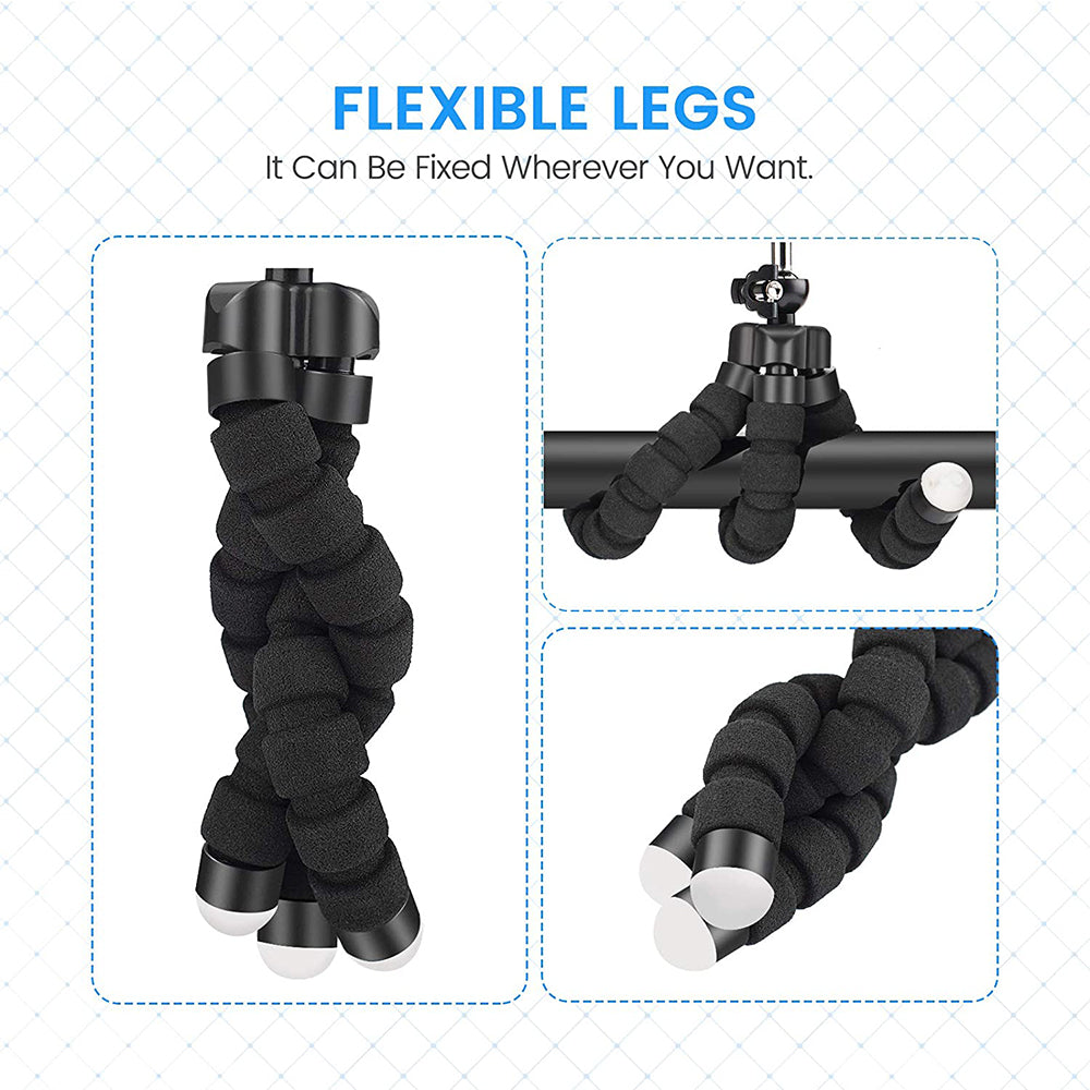 Remote Control Flexible Mobile Phone Holder Tripod Octopus Bracket for Cell Phone and Camera Selfie Stand_7