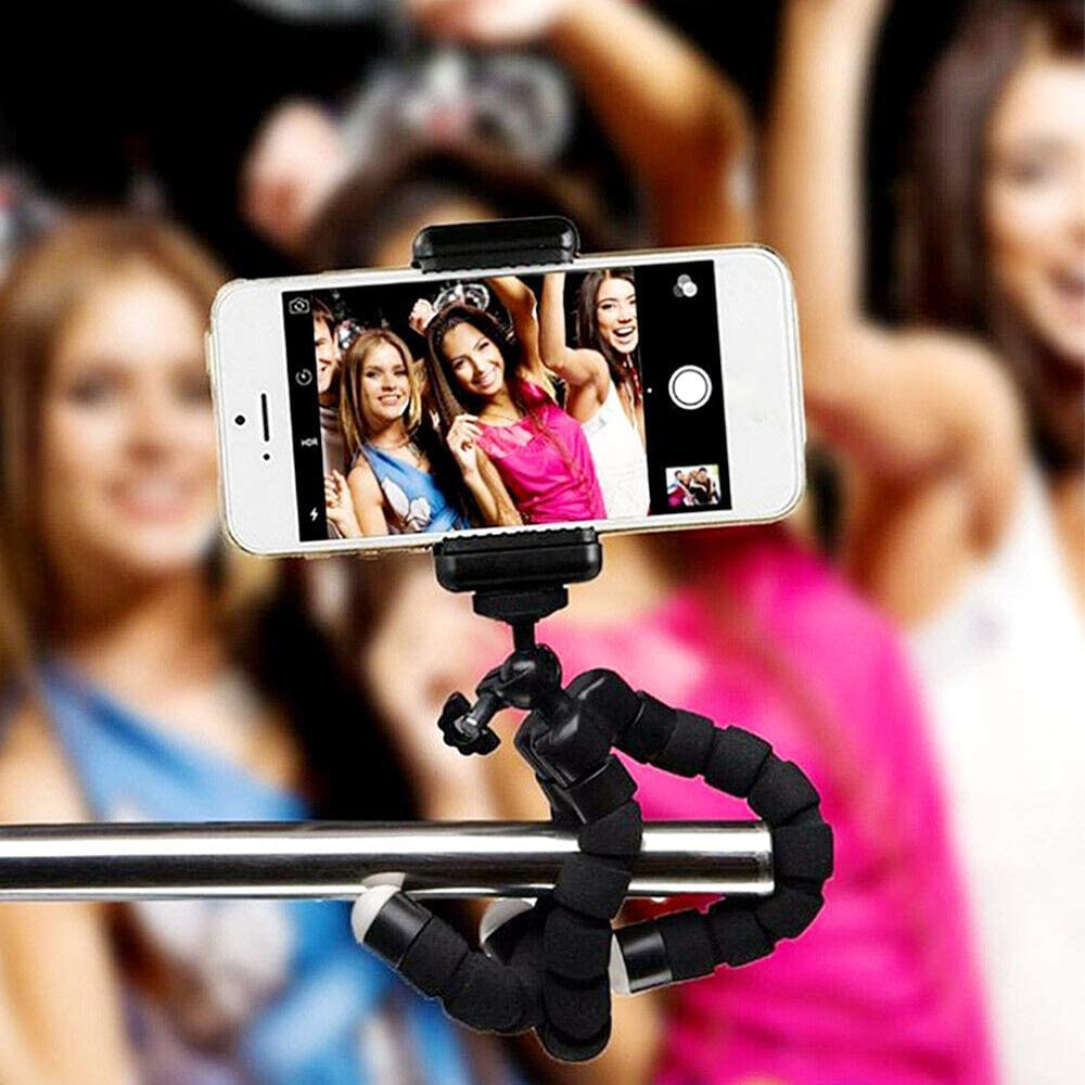 Remote Control Flexible Mobile Phone Holder Tripod Octopus Bracket for Cell Phone and Camera Selfie Stand_14