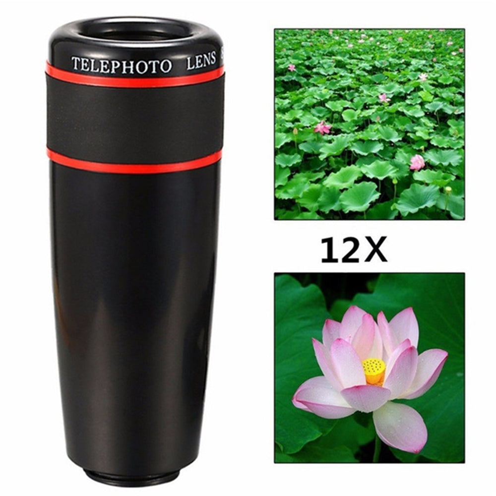 10 in 1 Kit 180 degree Fisheye Lens 0.65 Wide Angle Lens 12x Magnifying for Mobile Phones_19