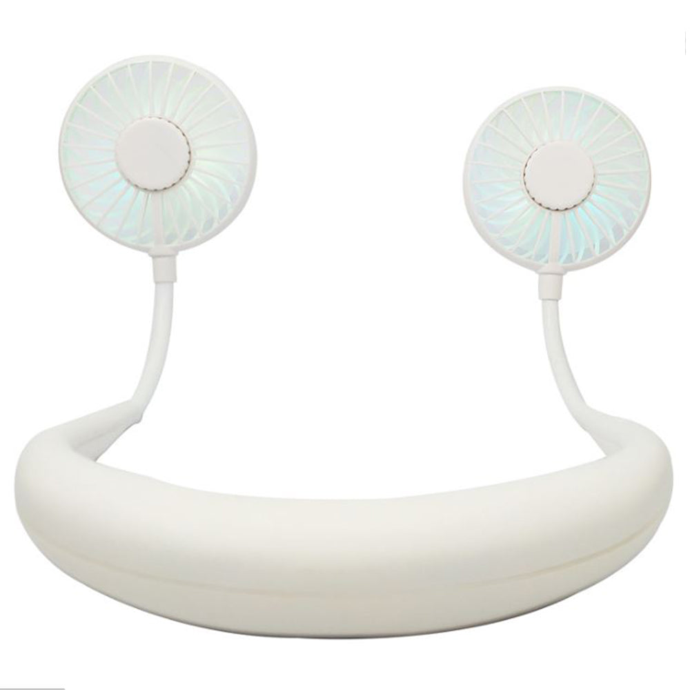 2-in-1 Hanging and Desktop Standing Adjustable USB Rechargeable Portable Neck Fan_8