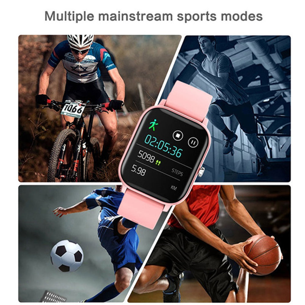 Smart Watch Full Touch Fitness Tracker Blood Pressure Monitor Smart Bracelet- USB Charging_19