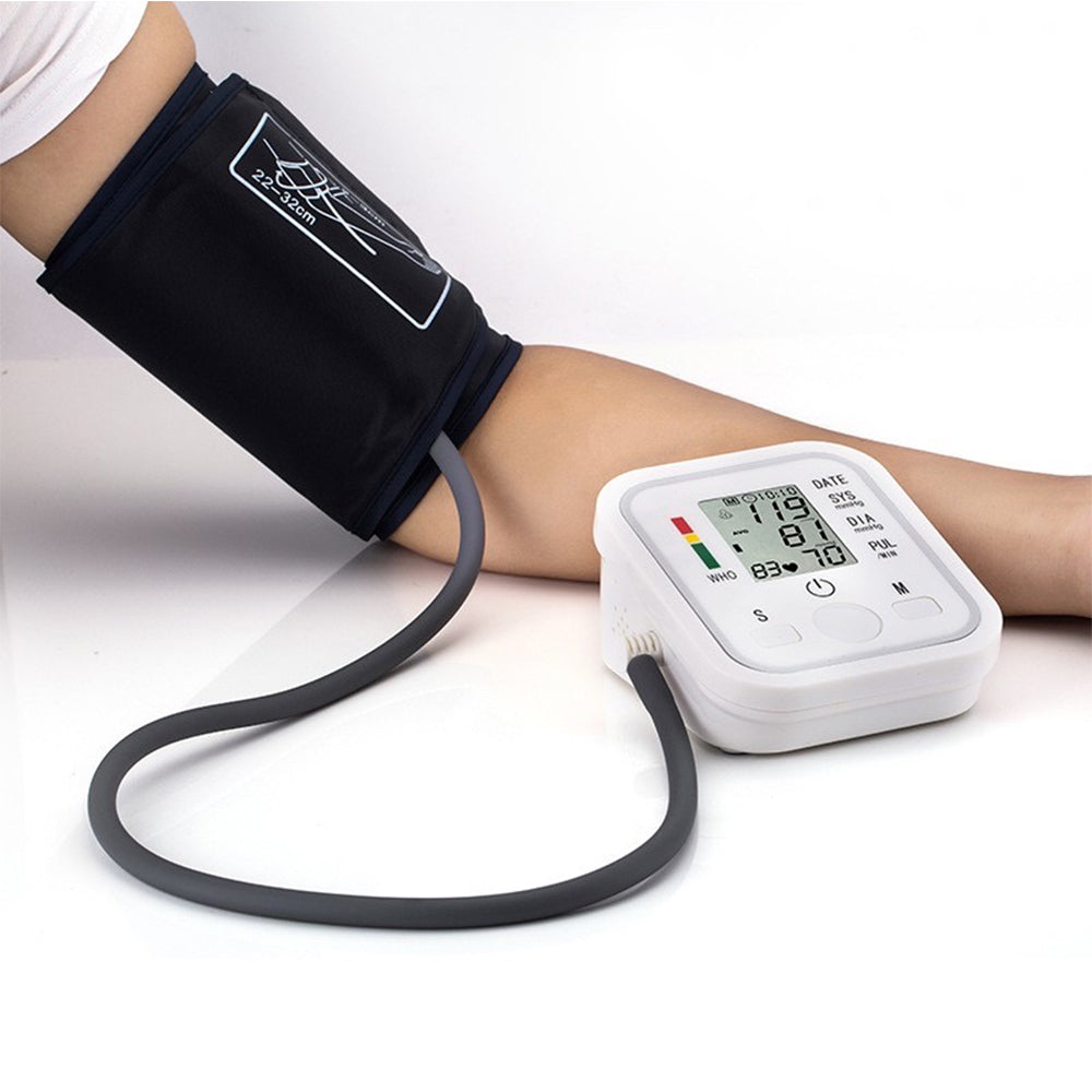 High Accuracy Digital Blood Pressure Monitor Sphygmomanometer - Battery Operated_2