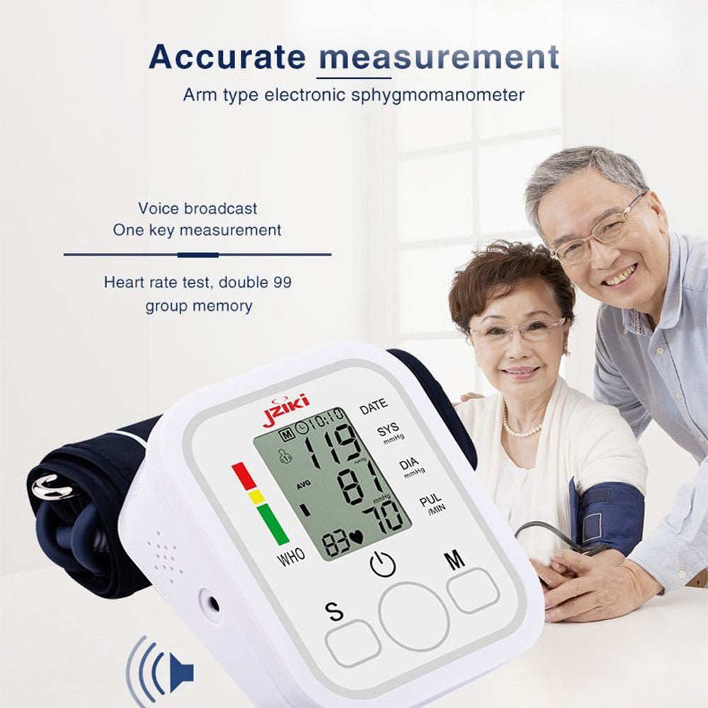 High Accuracy Digital Blood Pressure Monitor Sphygmomanometer - Battery Operated_5