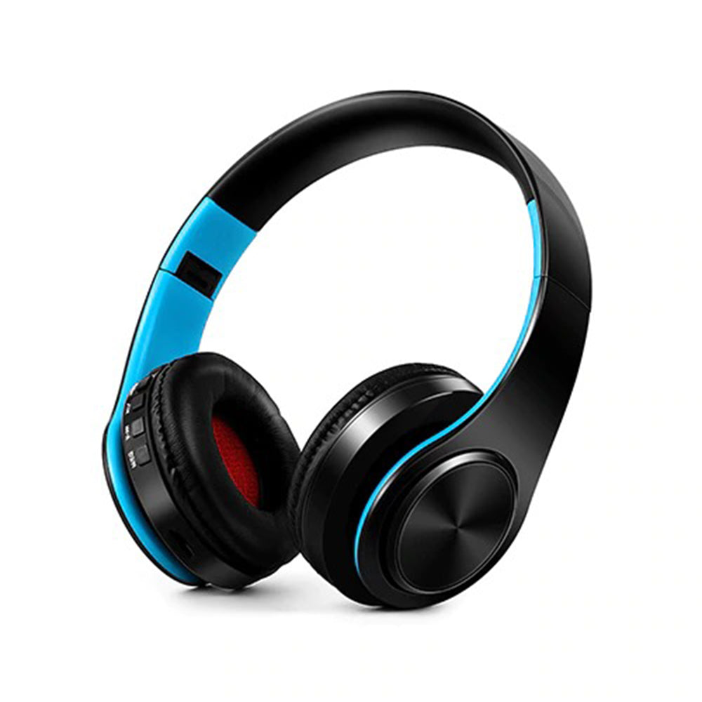 Foldable Wireless Bluetooth Stereo Headset with TF Card Slot- USB Charging_4