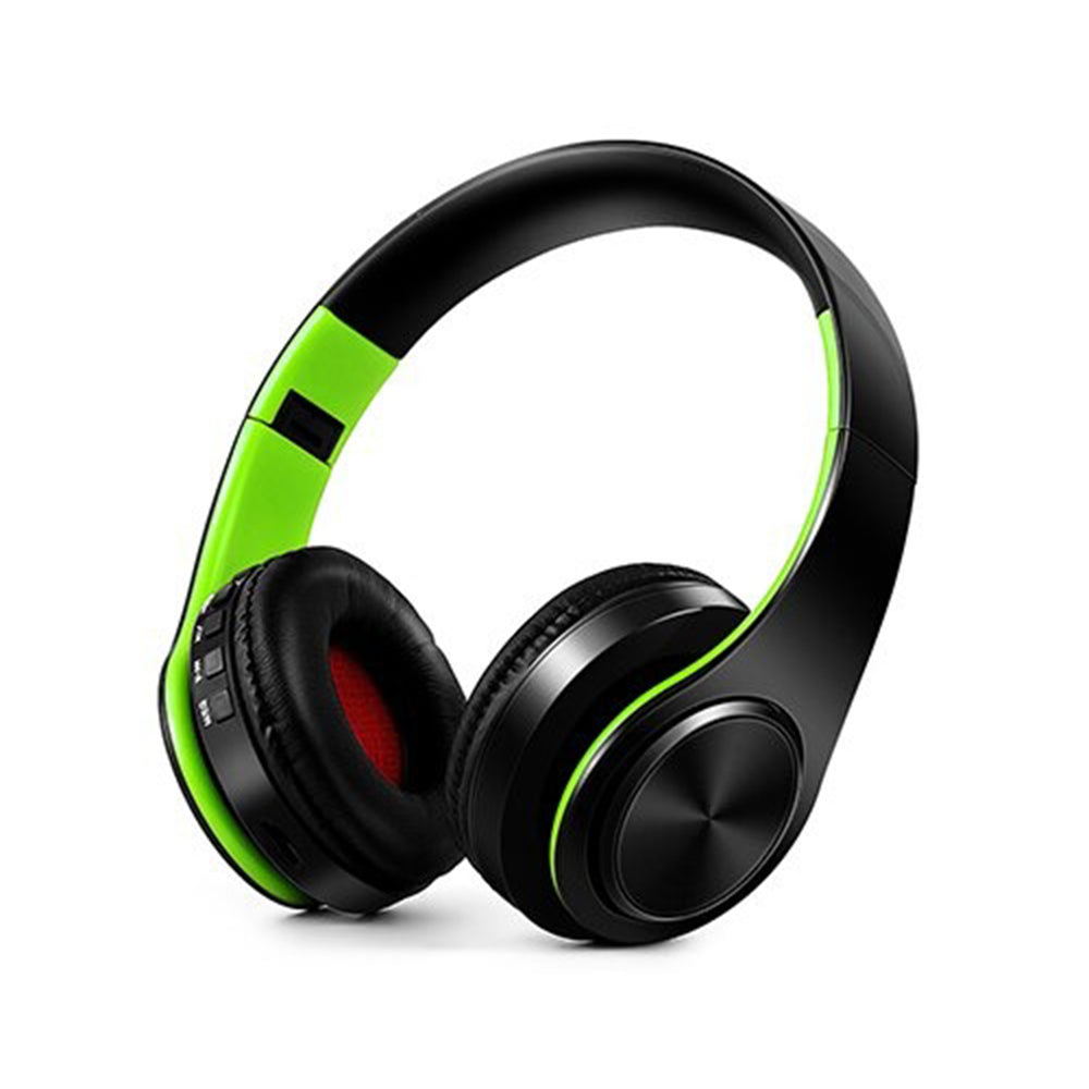 Foldable Wireless Bluetooth Stereo Headset with TF Card Slot- USB Charging_5