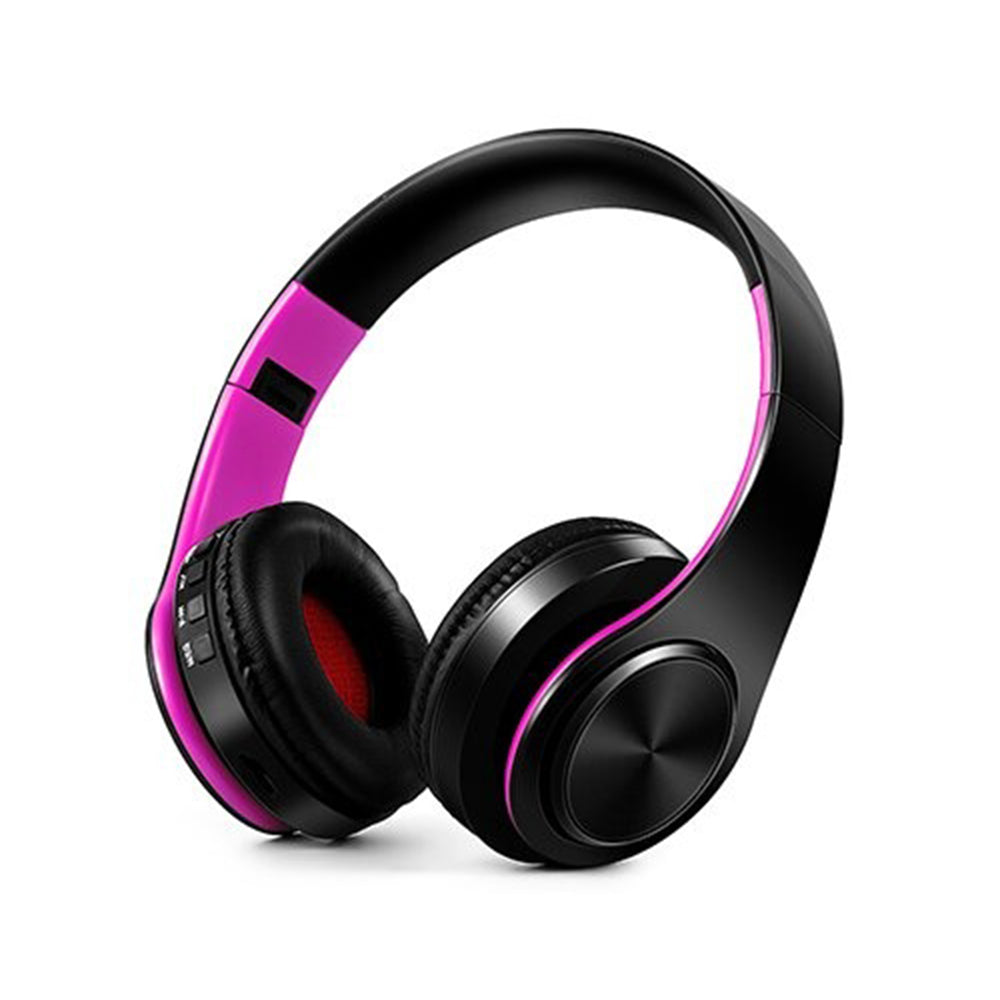 Foldable Wireless Bluetooth Stereo Headset with TF Card Slot- USB Charging_8