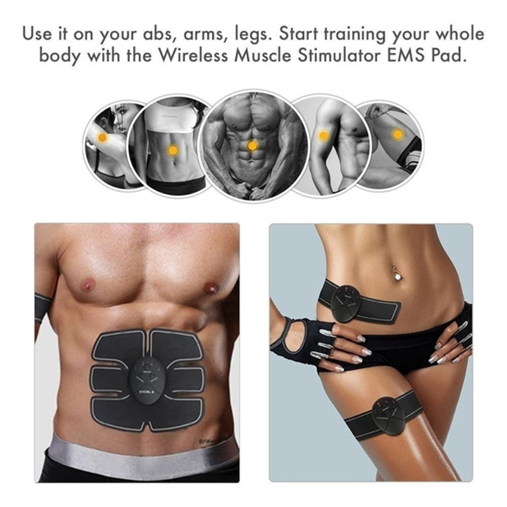 Smart Fitness Abdominal Massager Six Pack Abdominal and Arm Muscle Training Device_5
