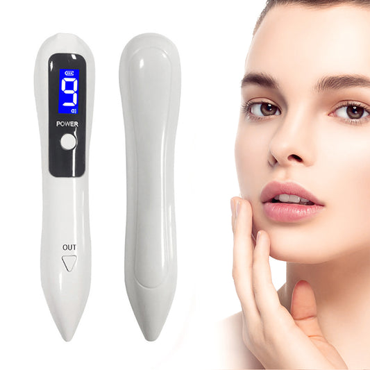 9 Speed USB Rechargeable Spotlight Mole Freckle and Spot Scanner and Remover Pen_0