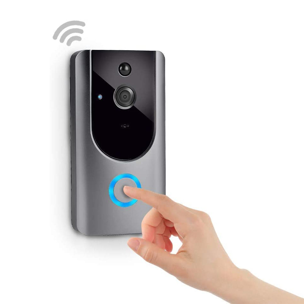 Smart Wireless Wi-Fi HD Video Doorbell for Home Security- Battery Operated_3