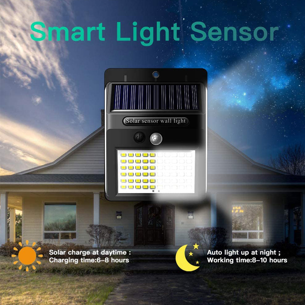 270° 3-Side Lighting Solar Powered Motion Sensor Outdoor LED Light_4