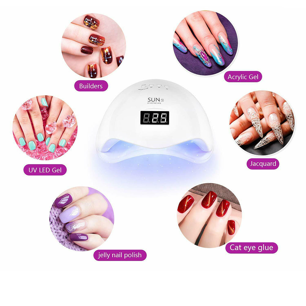 48W USB Charging 4 Speed Nail Photo Therapy Drying Machine_14