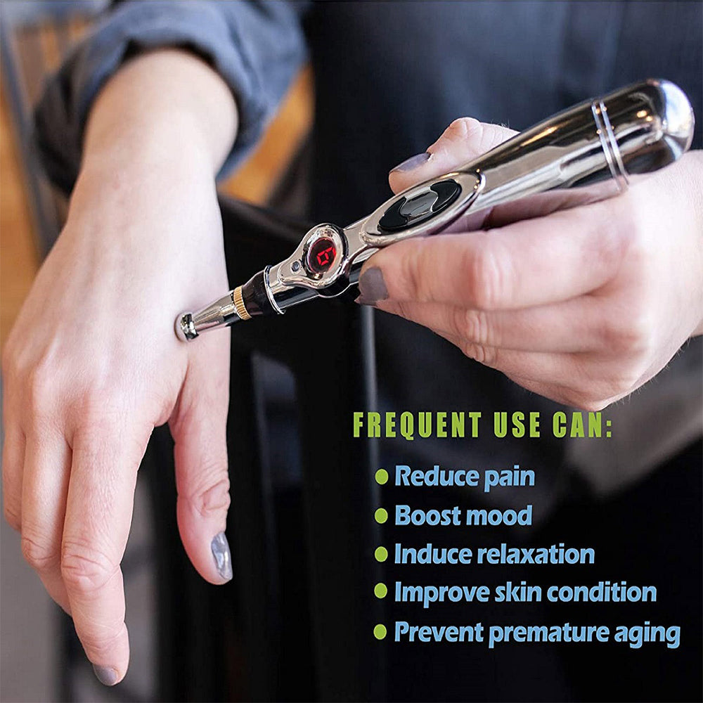 Electronic Acupuncture Acupressure Massage Pen- Battery Operated_8